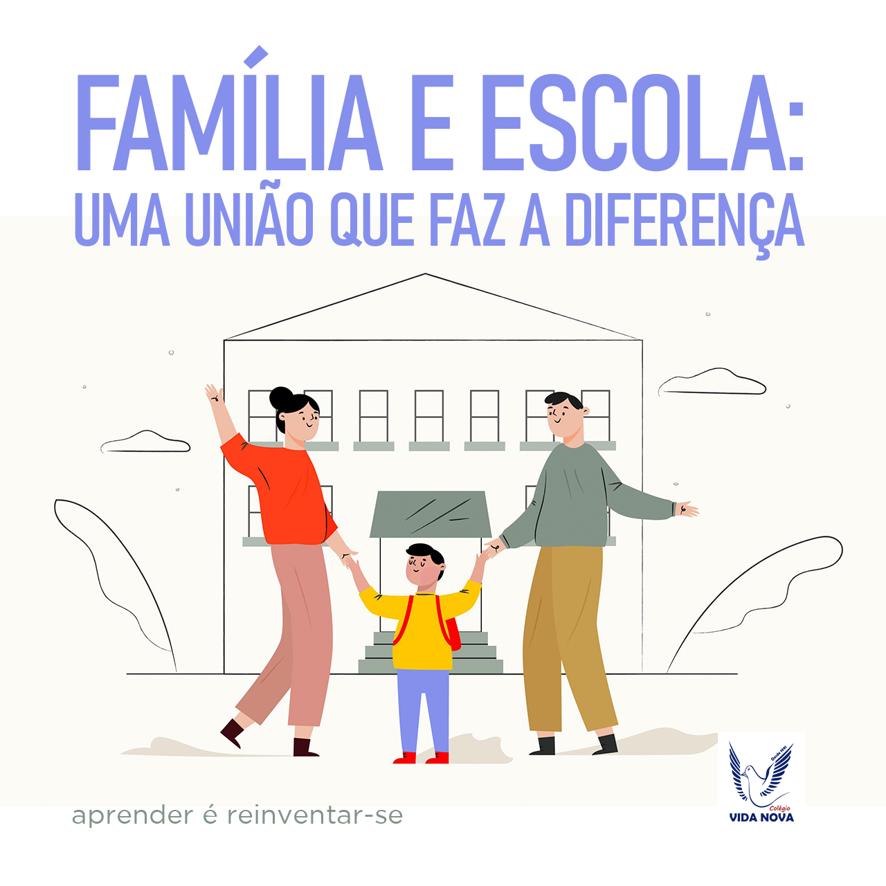 Poster (a relação escola e família )
